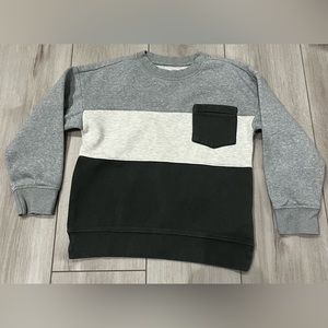 Zara Kids | Color Block Crewneck | size 6